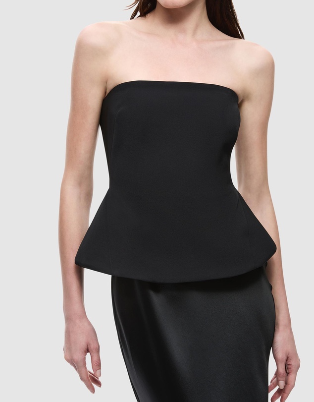 MISHA - The Padded Satin Gown