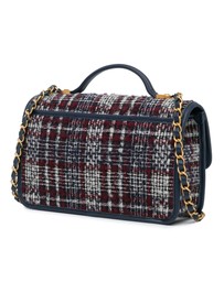 Pre-Loved by Azura Reborn - Pre-Loved Small Tweed School Memory Top Handle Flap