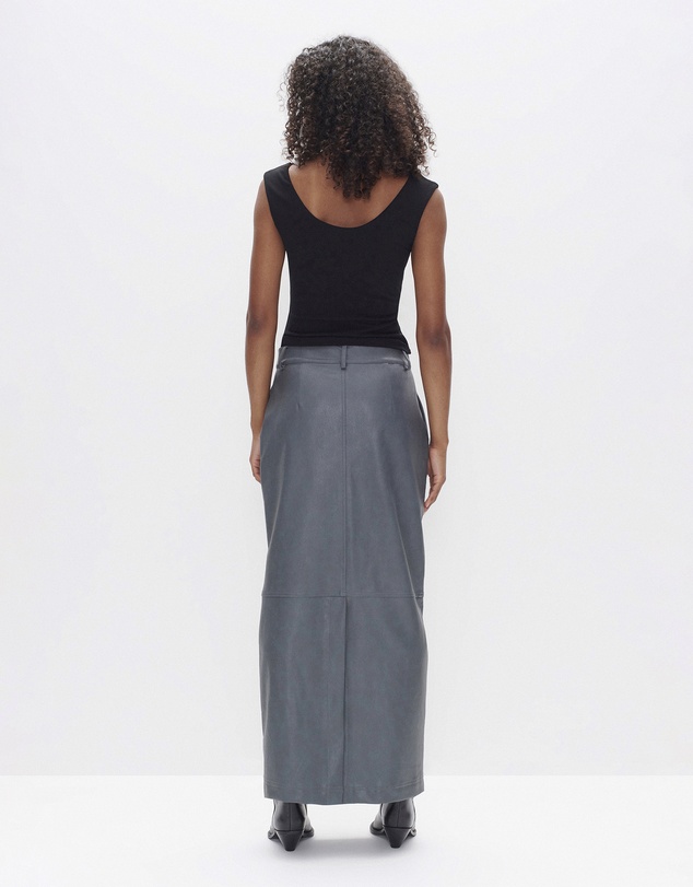Ownley - Rex PU Maxi Skirt