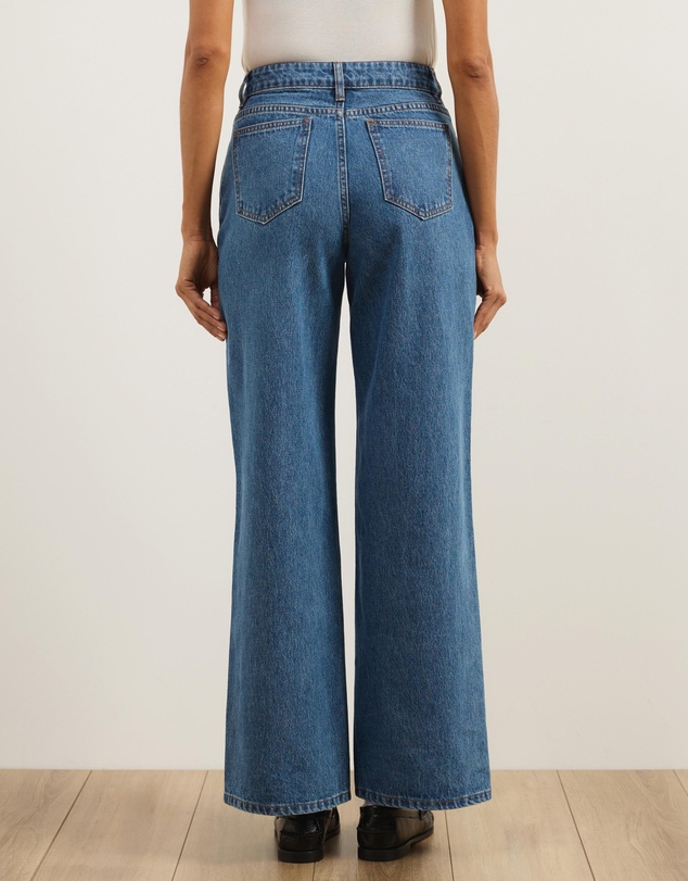 Atmos&Here - Kendal Mid Rise Relaxed Jeans