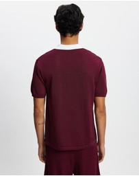 Wales Bonner - Rayon Merino Yarn Sun Polo