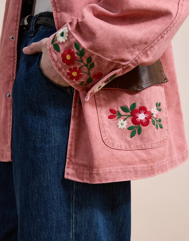 Found - Canvas Embroidered Barn Jacket