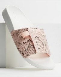 Vionic - Keira Slide - Pale Blush Snake