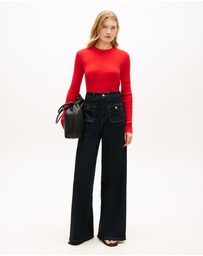 Tommy Hilfiger - Fine Gauge Cable Knit Jumper