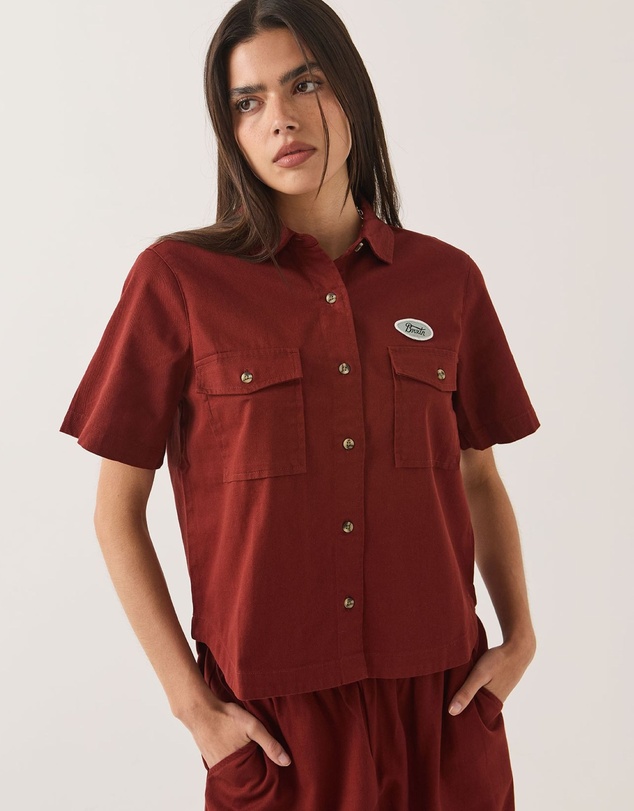 Brixton - Mechanics Short Sleeve Woven