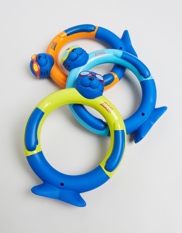 Zoggs - Zoggy Dive Rings - 3 Rings per pack.