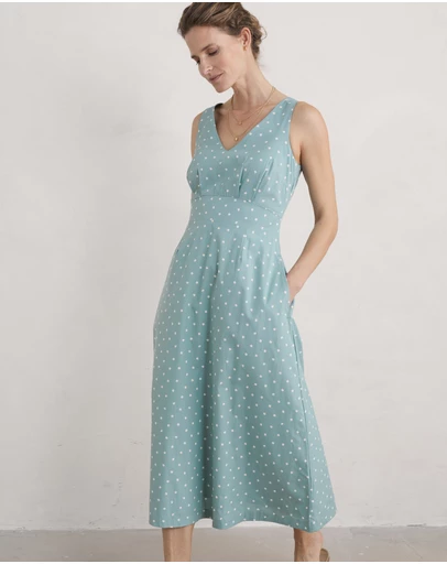 Seasalt - Seasalt Cornwall Green Sky Beyond Dress