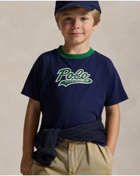 Polo Ralph Lauren - Logo Cotton Jersey Tee - ICONIC EXCLUSIVE - Babies-Kids