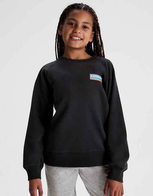Kathmandu - Youth Heritage Logo LT BB Crew Sweatshirt
