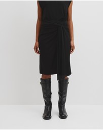 Country Road - Twist Crepe Skirt