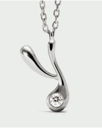 PDPAOLA - Initial 2026 Y Silver Pendant Necklace