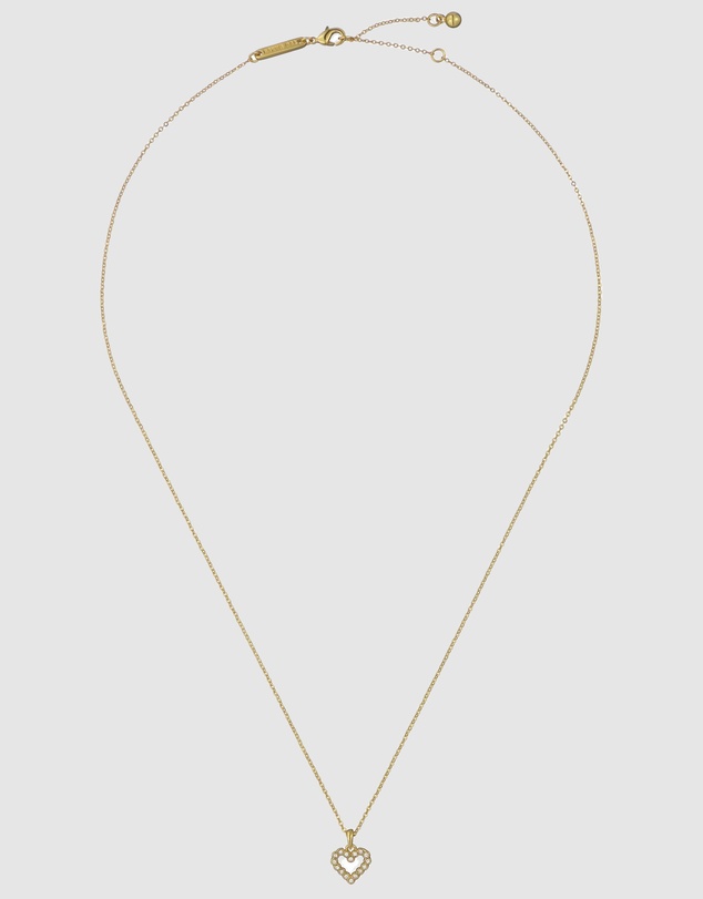 Ted Baker - Amore Crystal Halo Heart Pendant Necklace