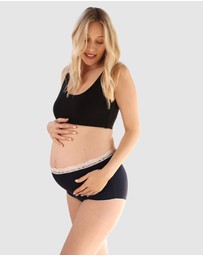 Angel Maternity - Gracie Bamboo Underwear in Navy