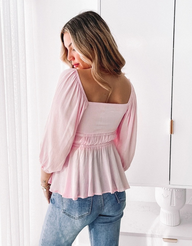 Esther & Co - Caroll Top - Pink