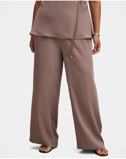 Forever New Curve - Nya Curve Elastic Wide Leg Pants