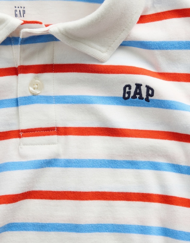 GAP - Logo Boxy Polo - Babies-Kids