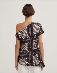 Witchery - Tipped Shoulder Top