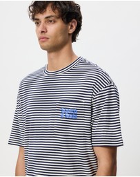 Scotch & Soda - Double Face Jersey Pocket T-Shirt