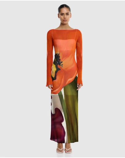Significant Other - August LS Maxi Dress