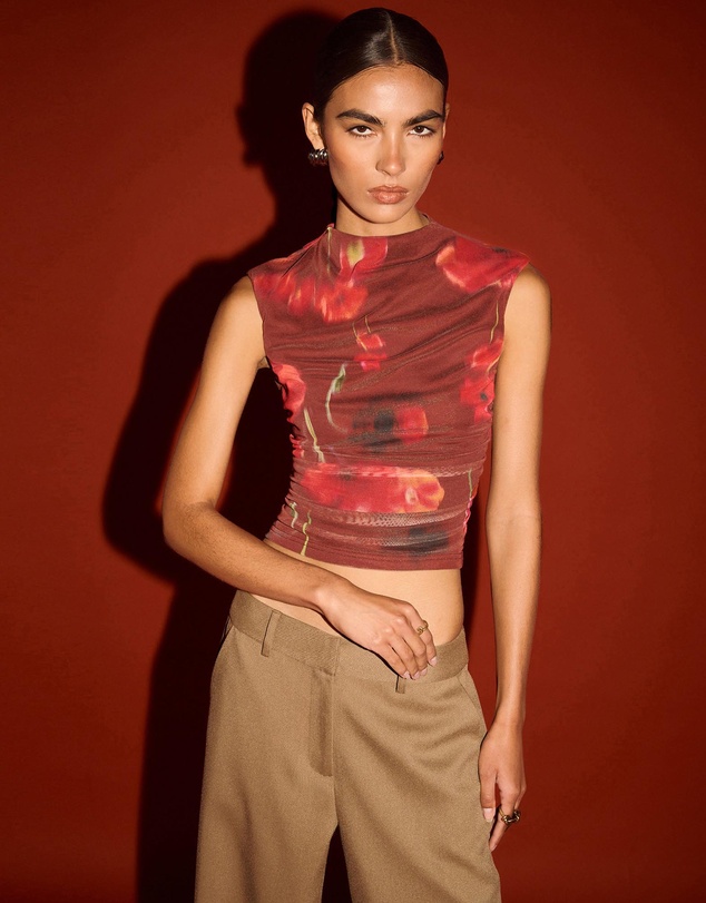 Staple the Label - Vivi Mesh Top