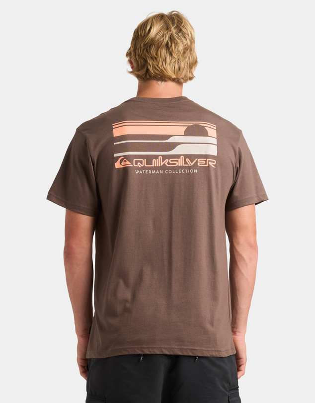 Quiksilver - Mens Stacked Horizon T-Shirt
