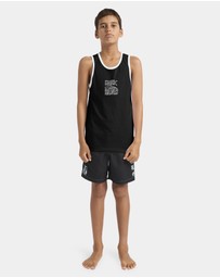 Quiksilver - Boys 8 to 16 Lo Res Tank Top