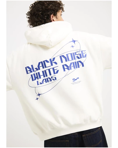 Black Noise White Rain - Prime Hoodie