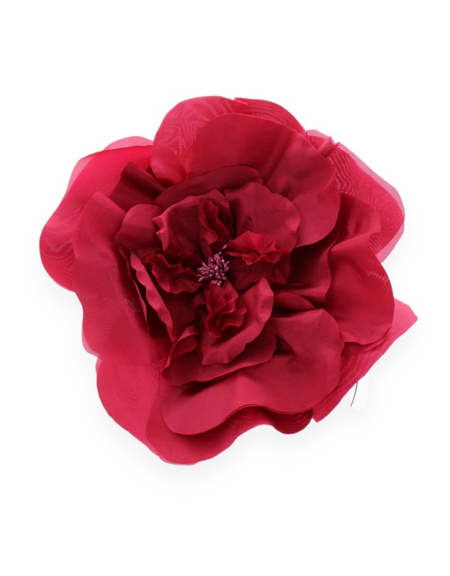 Morgan & Taylor - Cindy Fascinator in Burgundy Red