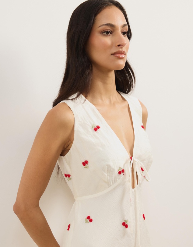 Atmos&Here - Luna Embroidered Mini Dress