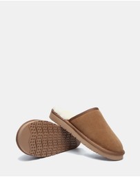 EVERAU - Australian Shepherd Ugg Cruz Slipper Cow Suede Upper House Shoes