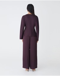 Forcast - Asma Satin Bias Cut Top