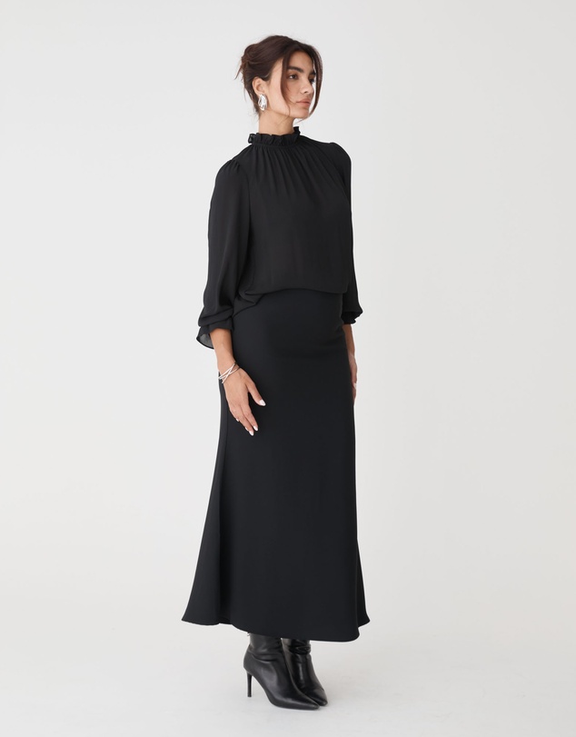 Forcast - Hailey Frill Neck Blouse