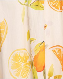 Petal & Pup - Mirea Midi Dress - Lemon Print