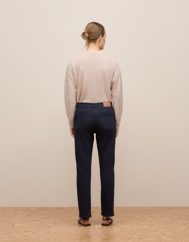 Trenery - Boyfriend Jean in Blue Black