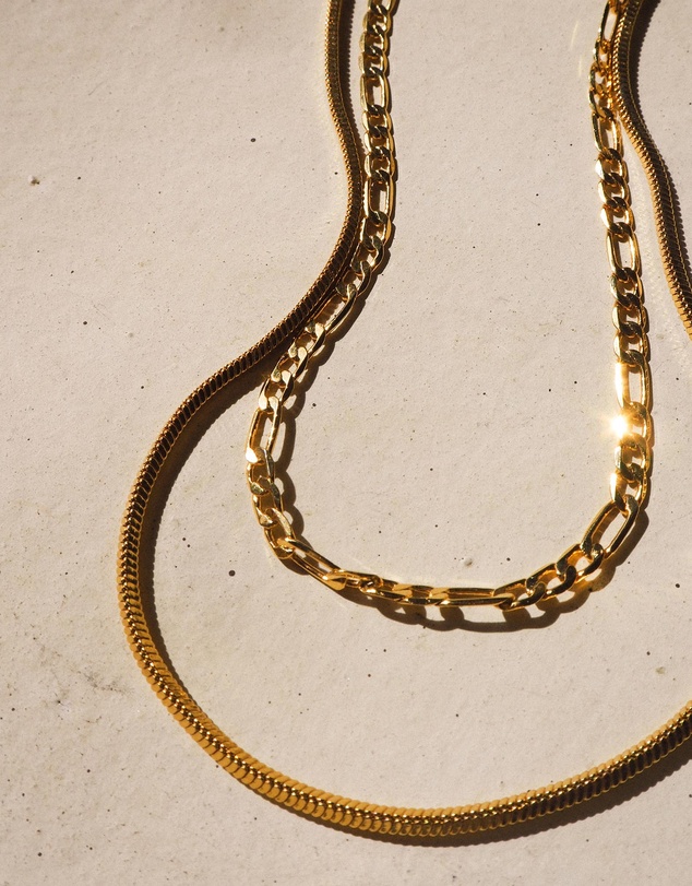 Luv Aj - Cecilia Chain Necklace Stack