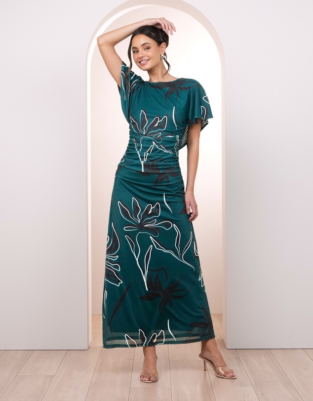 Pilgrim - Wynona Short Sleeve Maxi Dress