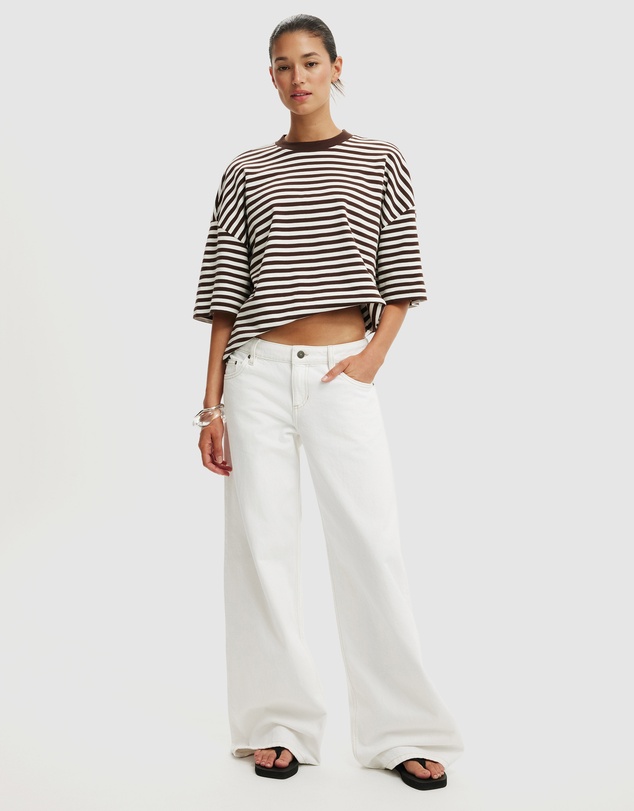 Cotton On - Low Rise Wide Jeans