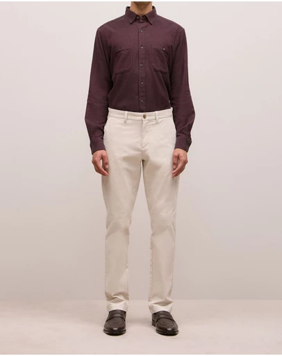 Trenery - Regular Fit Chino in Stone