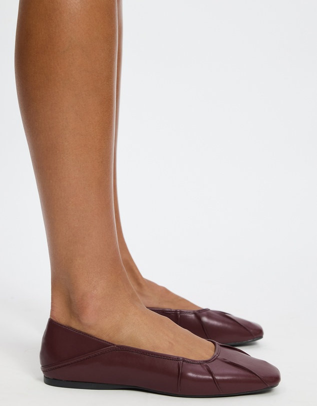 Dazie - May Gathered Ballet Flats