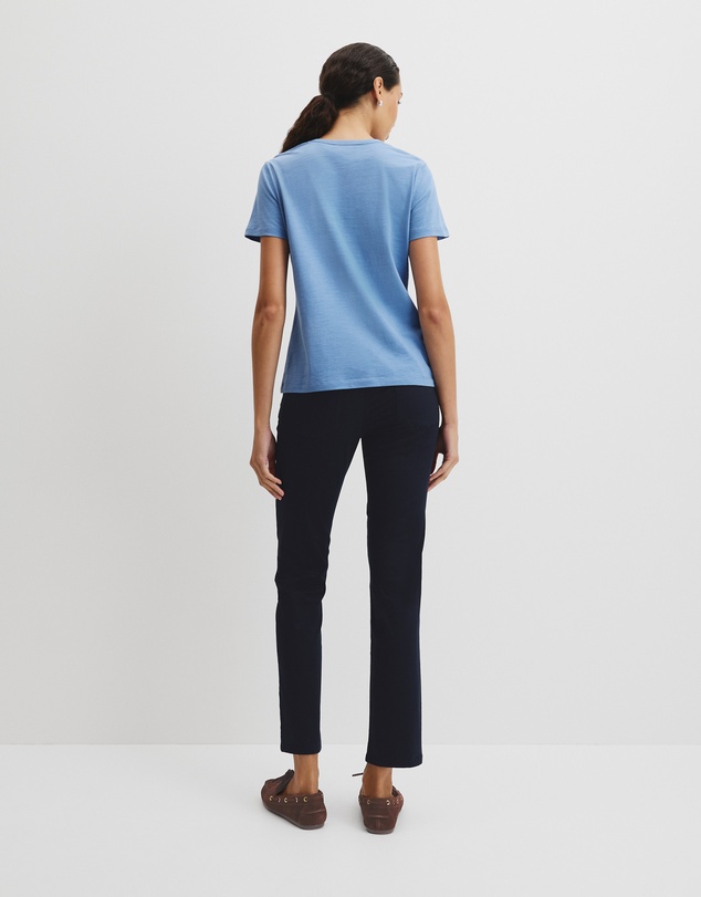 Country Road - Australian Good Earth Cotton Slub Short Sleeve T-shirt