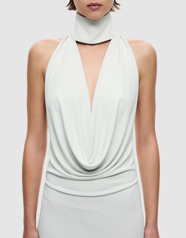 MISHA - The Cowl Neck Jersey Dress