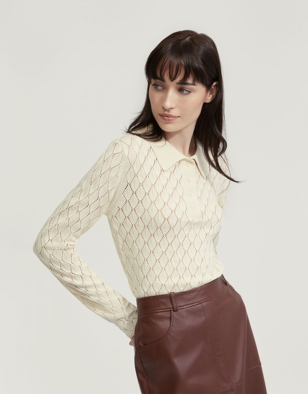 Oxford - Hana Polo Neck Knit