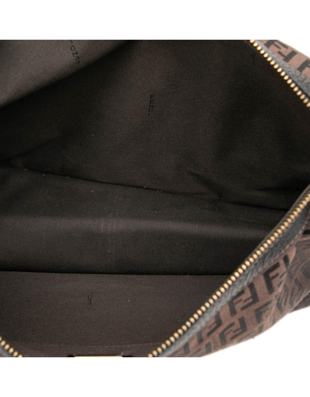 Pre-Loved by Azura Reborn - Pre-Loved Zucchino Canvas F Charm Crossbody