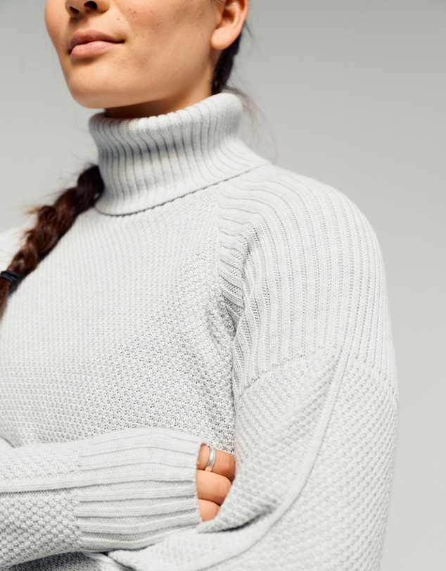 Kathmandu - Retreat Merino Blend Roll Neck Pullover