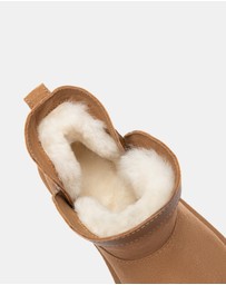EVERAU - Australian Shepherd Ugg Mini Wintra Cow Suede Upper UGG Boots