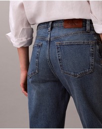 Calvin Klein Jeans - High Rise Straight Jeans