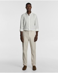 yd. - Huxley Relaxed Linen Blend Chino