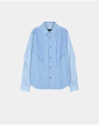 Andersson Bell - Double Layered Stripe Shirt