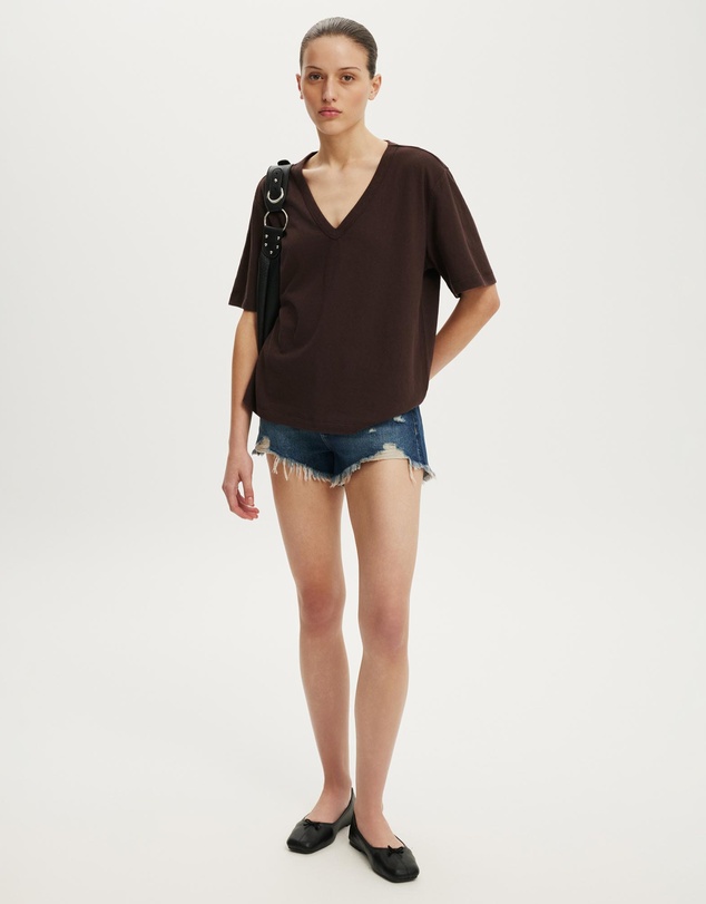 Cotton On - The Slub V Neck Tee