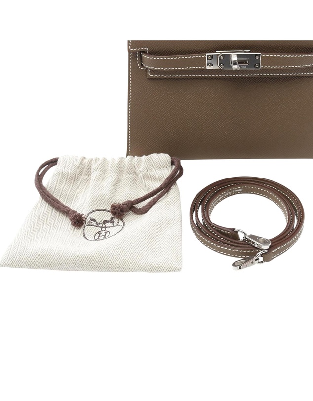 Pre-Loved by Azura Reborn - Pre-Loved Mini Epsom Kelly II Sellier